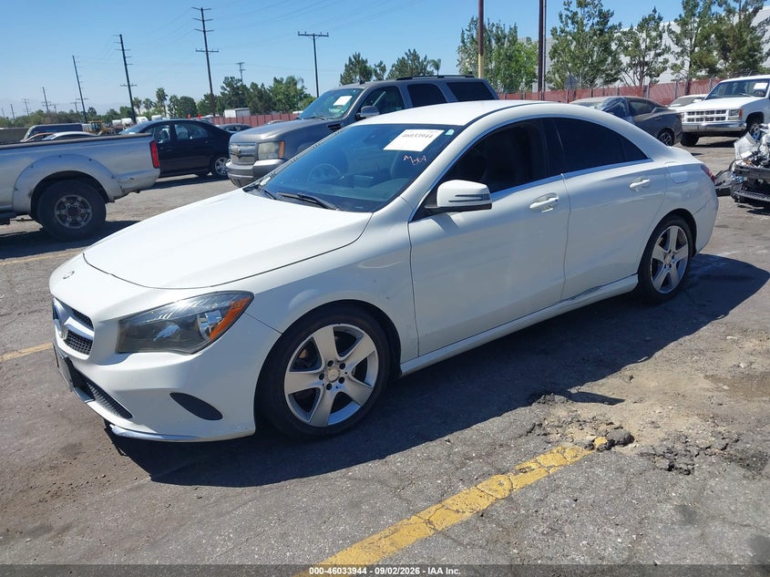 2017 MERCEDES-BENZ CLA 250 auction photo 2