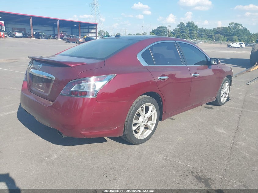 Vin: 1n4aa5ap6dc812858, lot: 46533370, nissan maxima 3.5 sv 20134