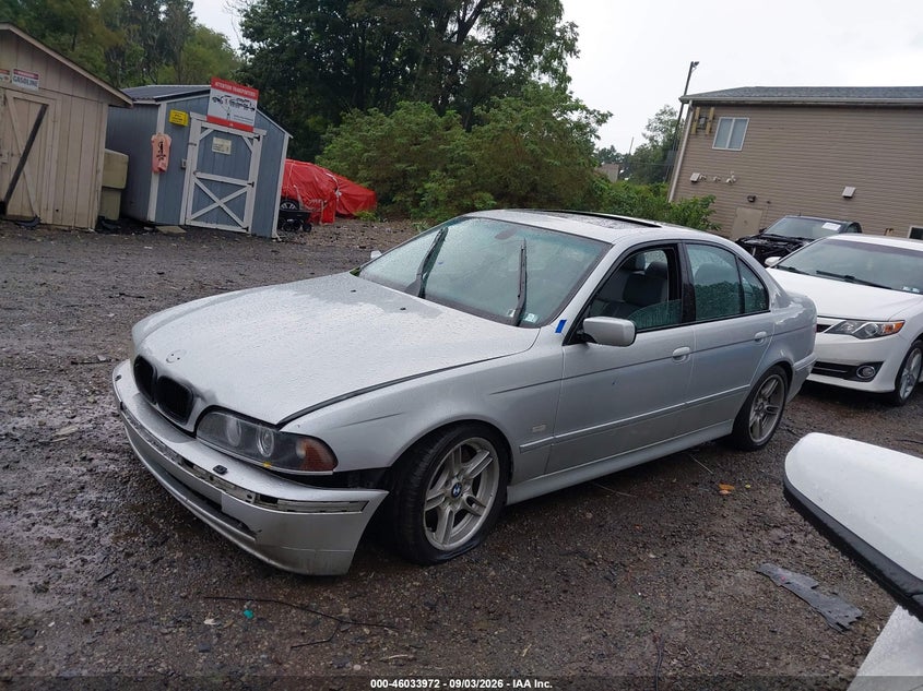 BMW 540I 2002 VIN WBADN53412GF70758