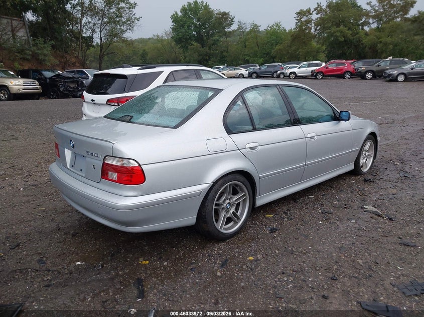 BMW 540I 2002 VIN WBADN53412GF70758