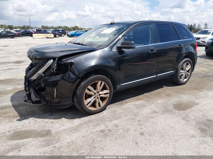 Vin: 2fmdk3kc7dbb56802, lot: 46533402, ford edge limited 20132