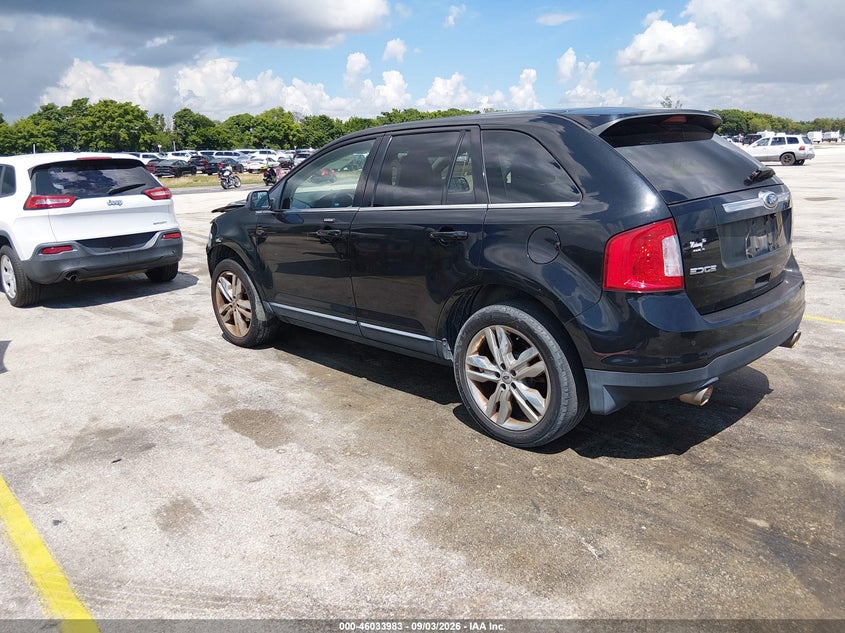 Vin: 2fmdk3kc7dbb56802, lot: 46533402, ford edge limited 20133