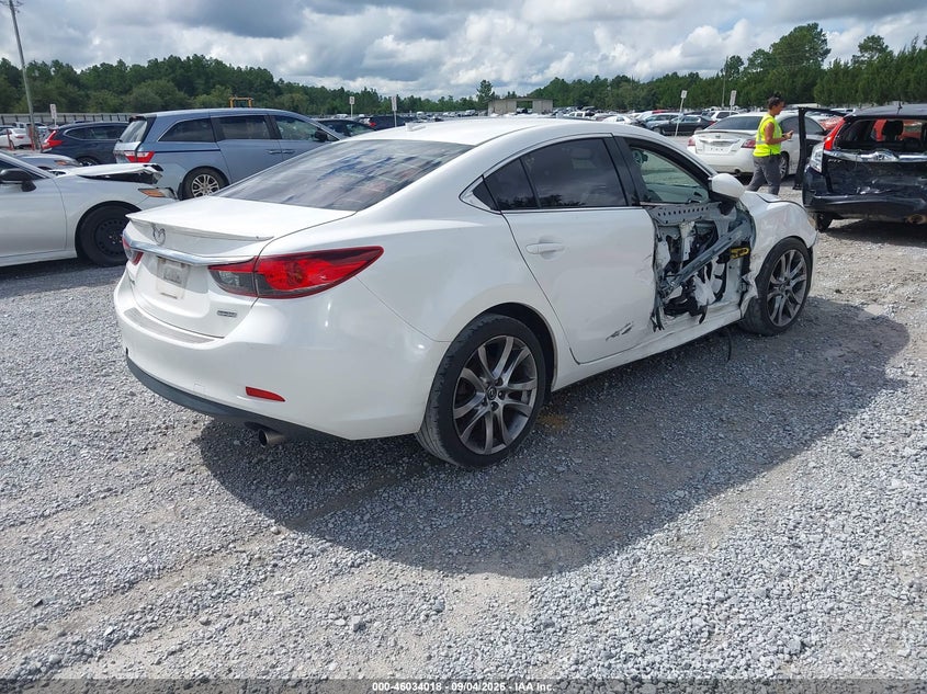 Vin: jm1gj1w59f1222737, lot: 46533437, mazda mazda6 i grand touring 20154