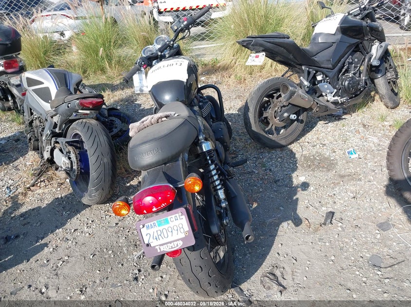 2017 TRIUMPH MOTORCYCLE BONNEVILLE auction photo 6