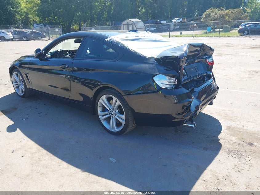 Vin: wba3r5c53ek187637, lot: 46533455, bmw 435i xdrive 20143