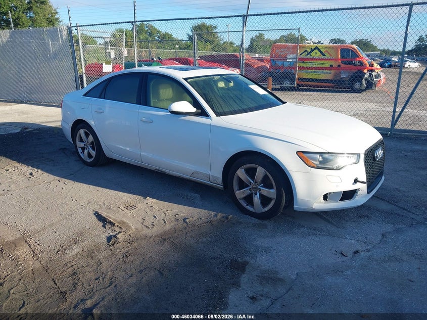 2012 AUDI A6 auction photo 1