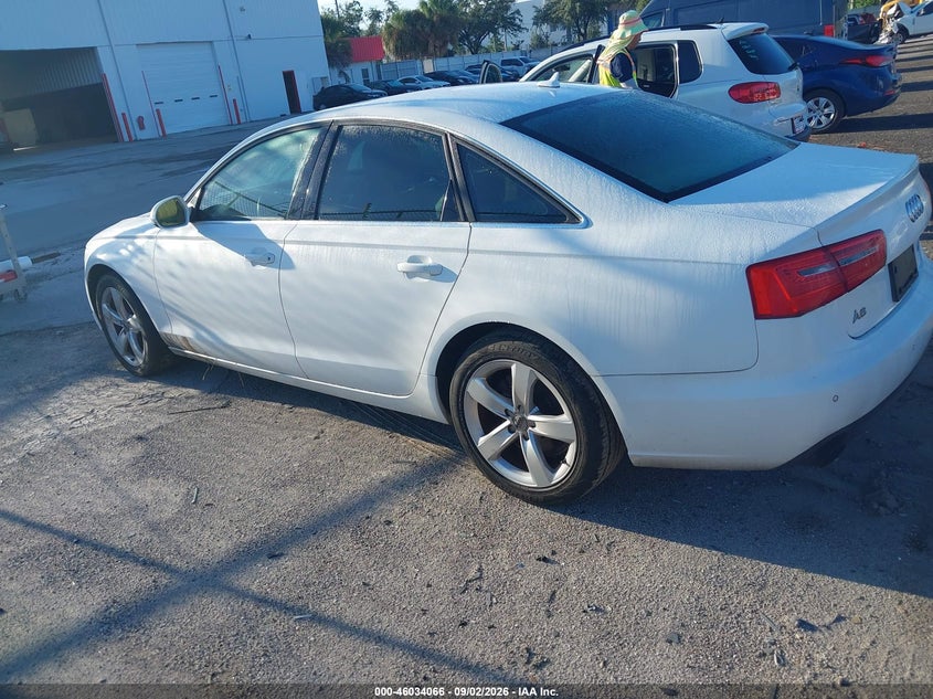 2012 AUDI A6 auction photo 3