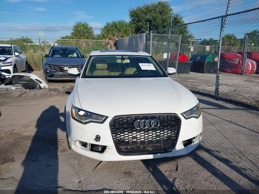 2012 AUDI A6 auction photo 6