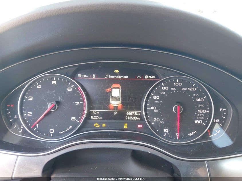 2012 AUDI A6 auction photo 7