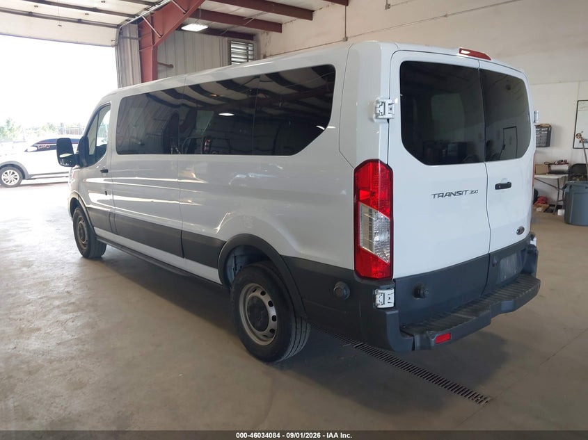 Vin: 1fbzx2zm2jkb43059, lot: 46533503, ford transit-350 xl 20183