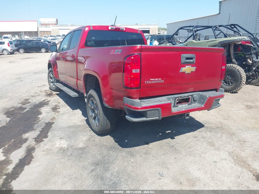 Vin: 1gcgsce3xf1124342, lot: 46533511, chevrolet colorado 2wd z71 20153