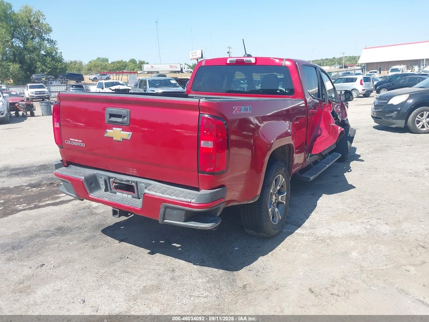Vin: 1gcgsce3xf1124342, lot: 46533511, chevrolet colorado 2wd z71 20154
