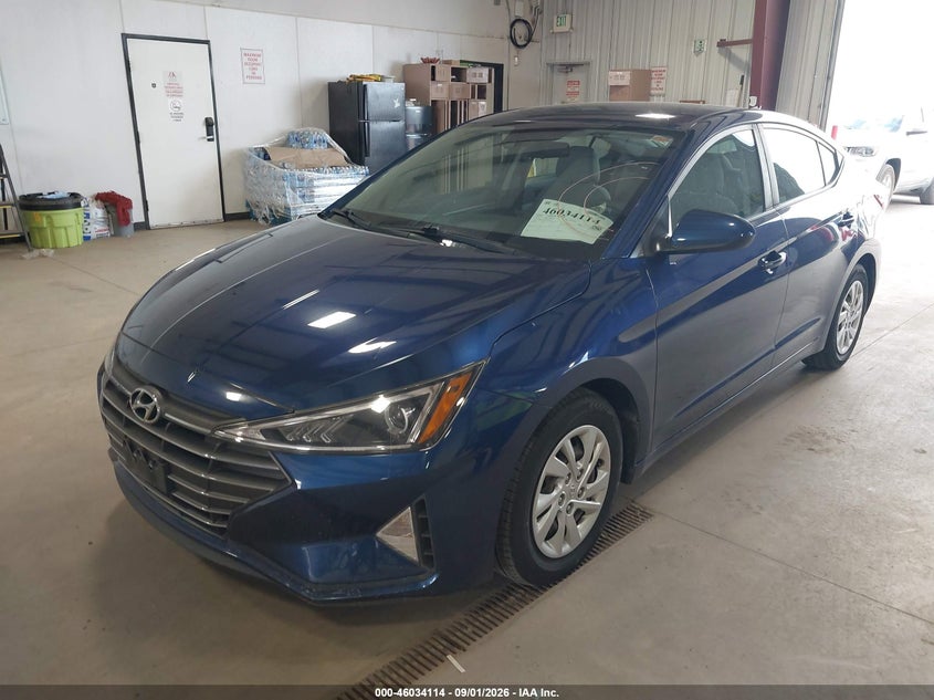 Vin: 5npd74lf4lh601696, lot: 46533532, hyundai elantra se 20202