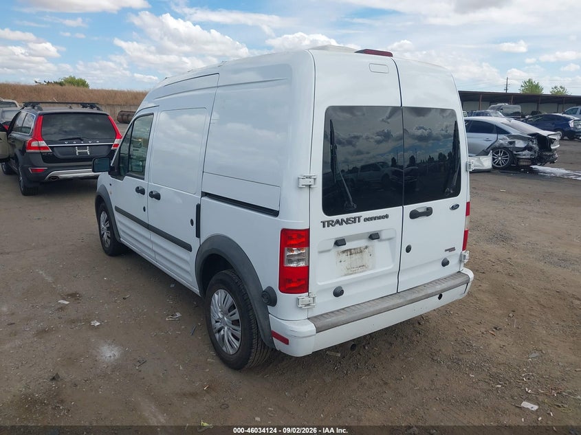 Vin: nm0ls7dn9dt143438, lot: 46533543, ford transit connect xlt 20133