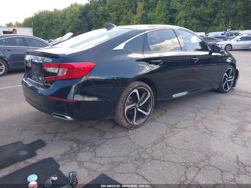 Vin: 1hgcv1f33na065305, lot: 46533548, honda accord sport 20224