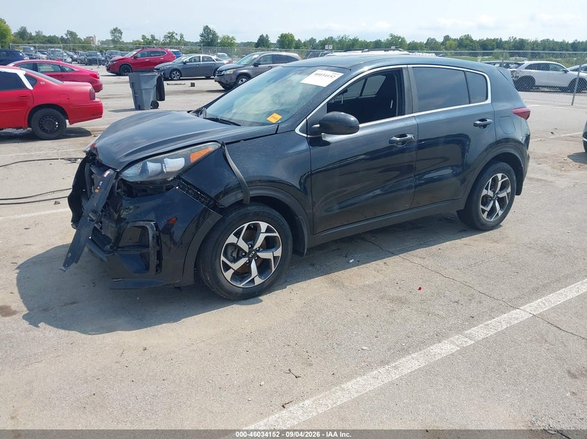 Vin: kndpm3ac7l7664725, lot: 46533571, kia sportage lx 20202