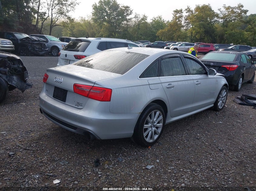 AUDI A6 2012 VIN WAUHGAFC9CN080201