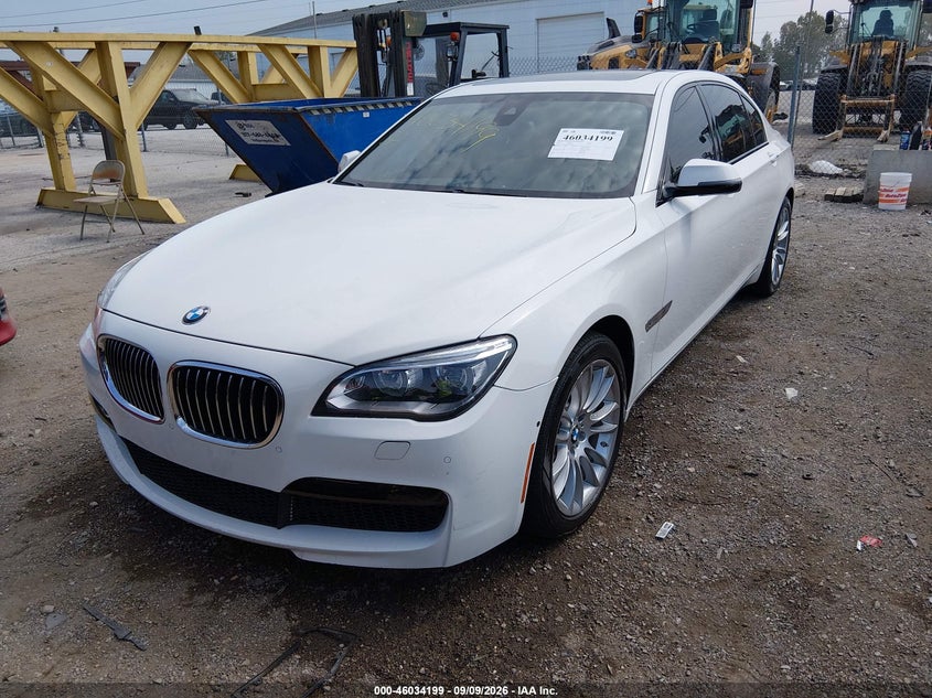 Vin: wbaye8c59dd133863, lot: 46533618, bmw 750li 20132