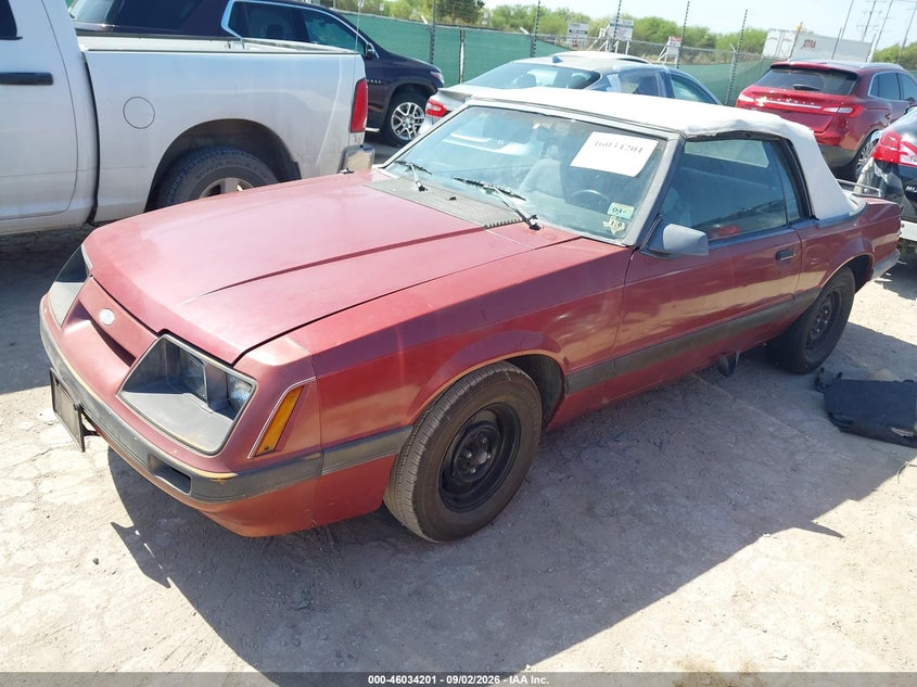 1986 FORD MUSTANG auction photo 2