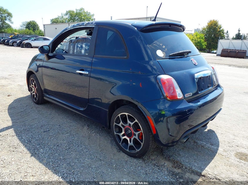 FIAT 500 2015 VIN 3C3CFFHH9FT667710