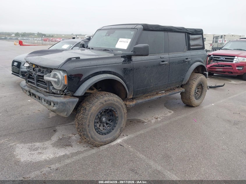 Vin: 1fmde5bh4nlb14152, lot: 46533645, ford bronco big bend 20222