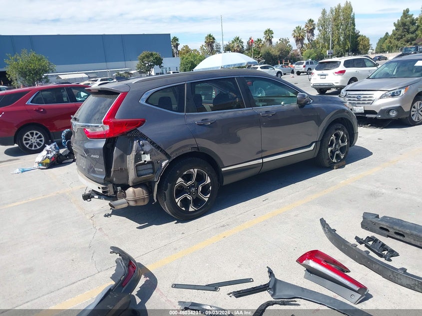 2018 HONDA CR-V SPORT UTILITY VEHICLE 1.5L I-4 DI, DOHC, VVT, TURBO, REGULAR , 190HP