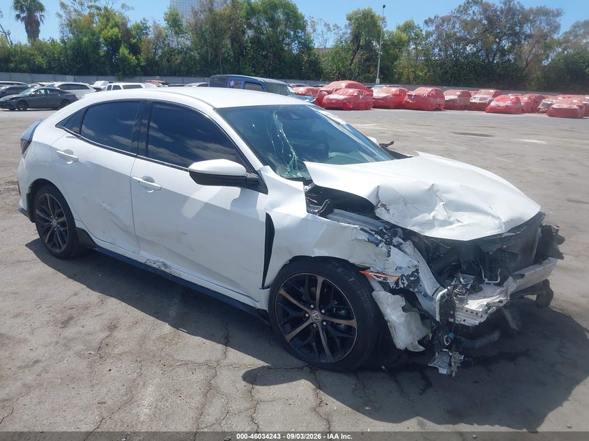 Vin: shhfk7h41lu418902, lot: 46533662, honda civic sport 2020 img_1