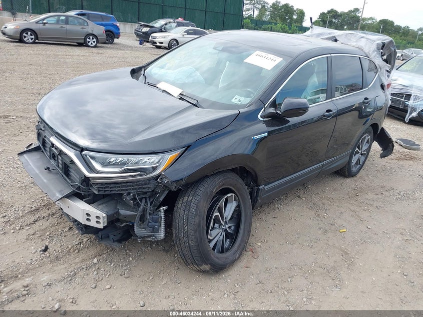 Vin: 7fart6h86me021121, lot: 46533663, honda cr-v hybrid ex-l 20212