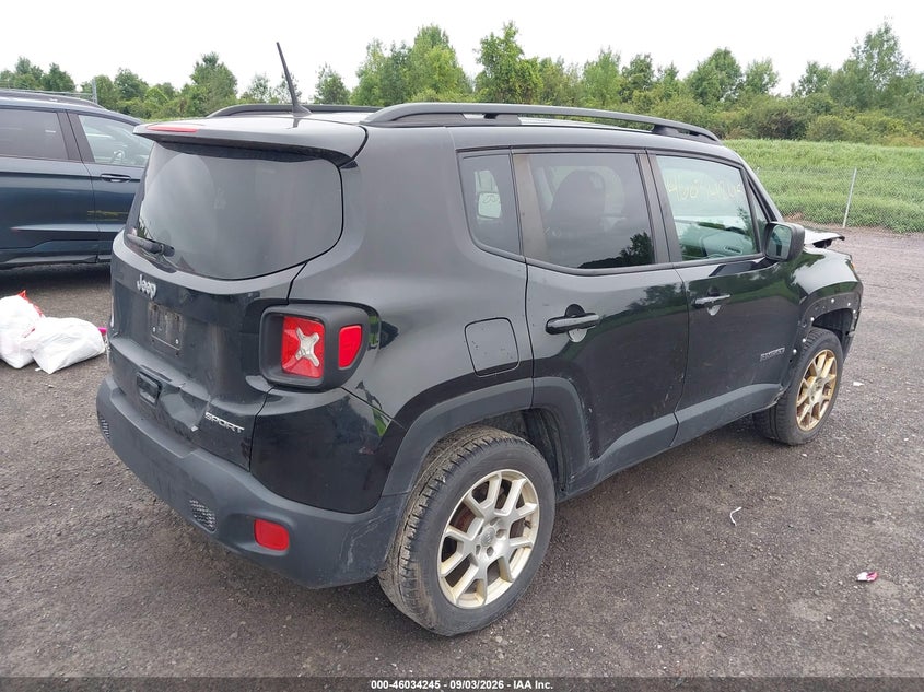 Vin: zacnjba17lpl35564, lot: 46533664, jeep renegade sport 4x4 20204