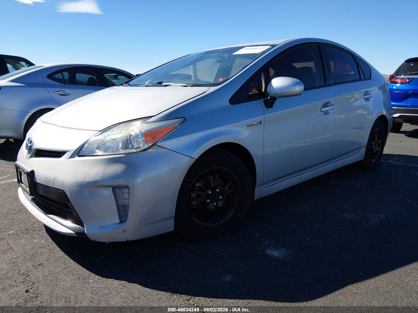 2015 TOYOTA PRIUS HATCHBACK 1.8L I-4 DOHC, VVT, REGULAR , 98HP