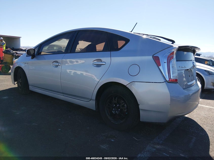 2015 TOYOTA PRIUS HATCHBACK 1.8L I-4 DOHC, VVT, REGULAR , 98HP