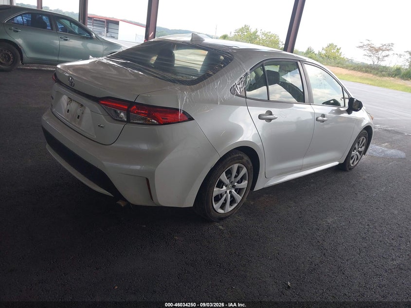 Vin: jtdepmae2nj199458, lot: 46533669, toyota corolla le 20224