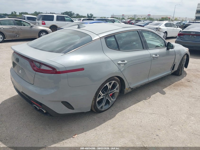 Vin: knae55lc0j6013627, lot: 46533687, kia stinger gt2 20184