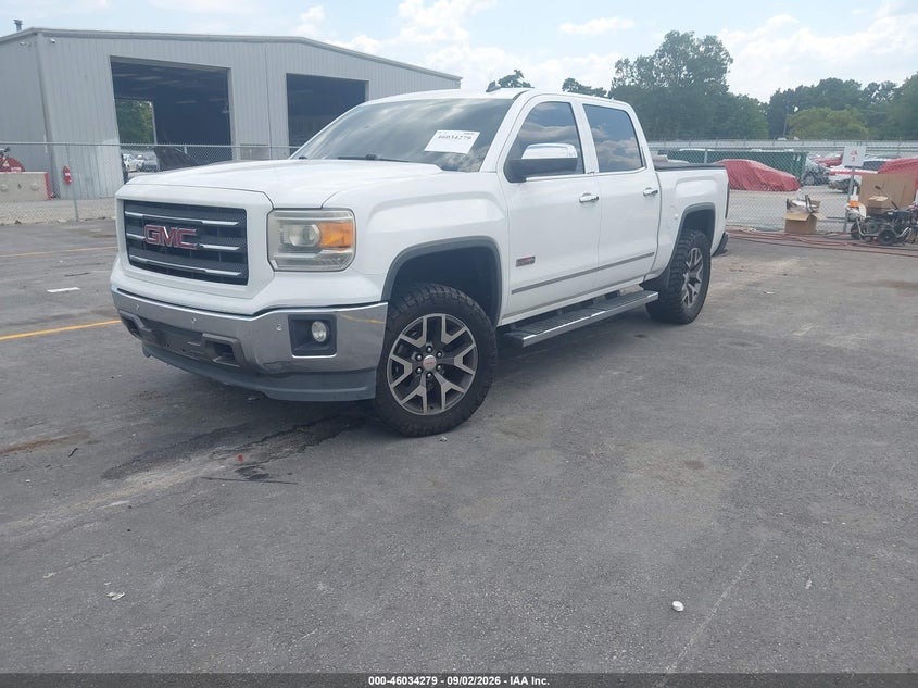 Vin: 3gtu2vec1eg225297, lot: 46533697, gmc sierra 1500 slt 20142