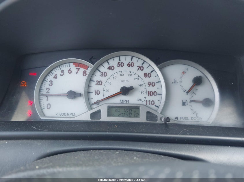2005 TOYOTA COROLLA auction photo 7