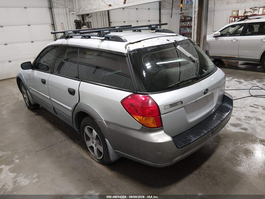SUBARU OUTBACK 2006 VIN 4S4BP61C266308675