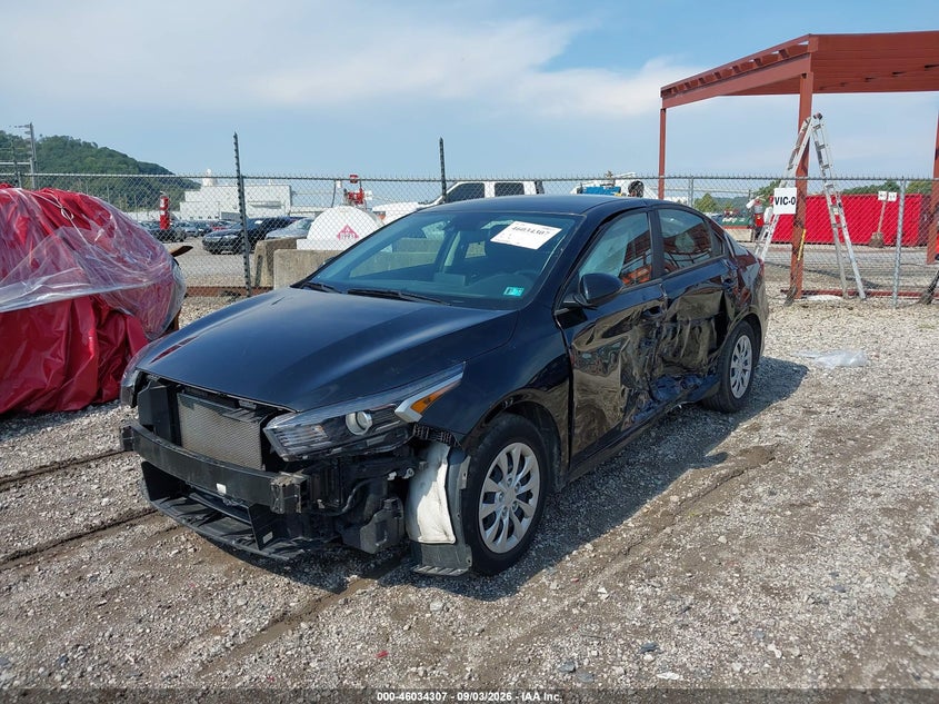 Vin: 3kpf24ad8pe633019, lot: 46533726, kia forte lx 20232