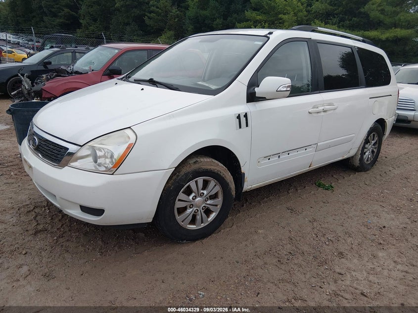 2012 KIA SEDONA auction photo 2