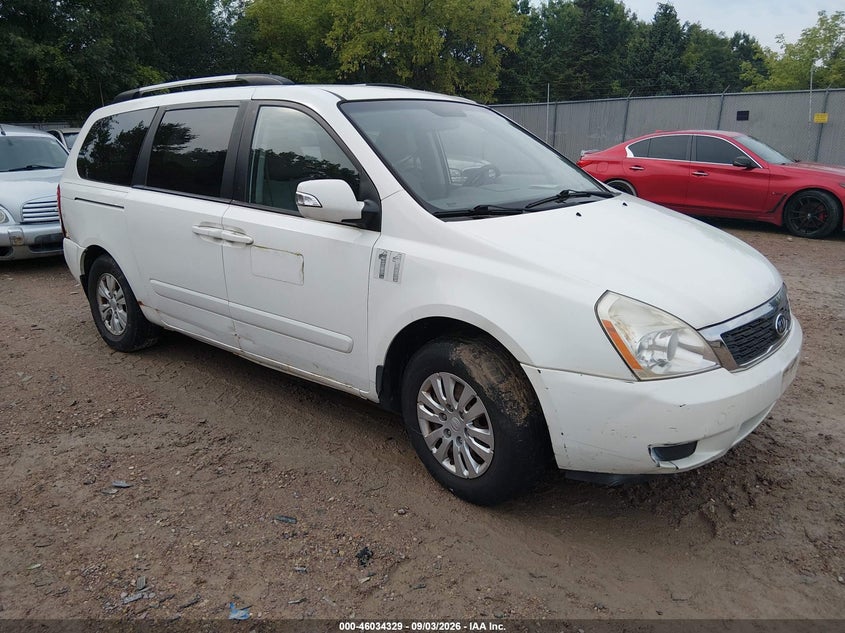 2012 KIA SEDONA auction photo 3