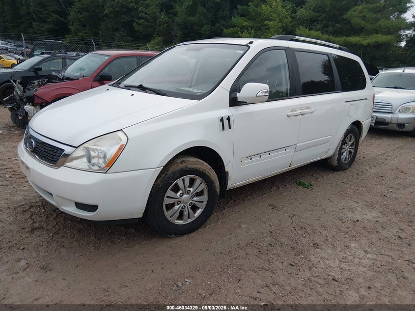 2012 KIA SEDONA auction photo 4