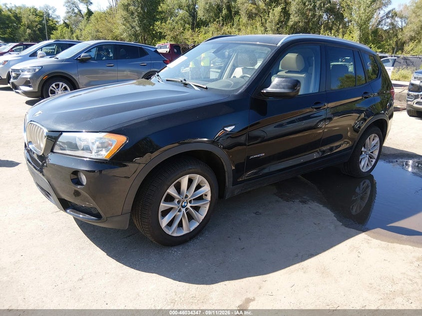 Vin: 5uxwx9c55d0a23623, lot: 46533766, bmw x3 xdrive28i 20132
