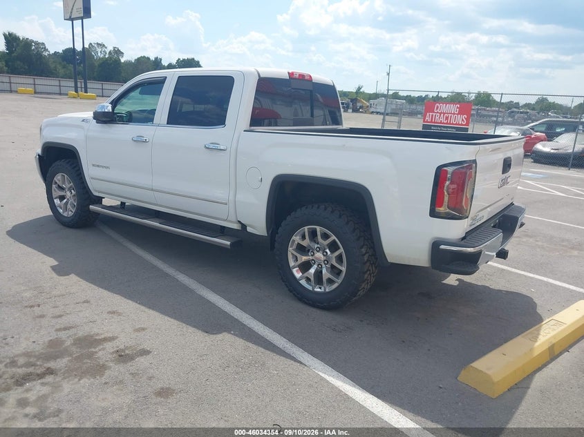 Vin: 3gtu2nec9gg204667, lot: 46533773, gmc sierra 1500 slt 20163