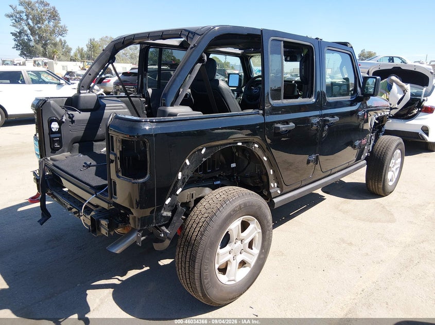 Vin: 1c4rjxfg1sw657164, lot: 46533786, jeep wrangler 4-door recon 4x4 20254