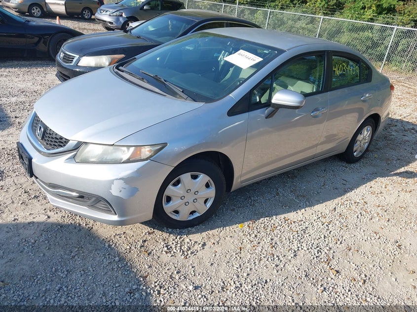 2014 HONDA CIVIC auction photo 2