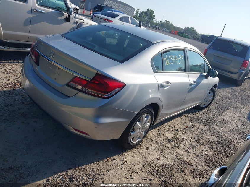 2014 HONDA CIVIC auction photo 4