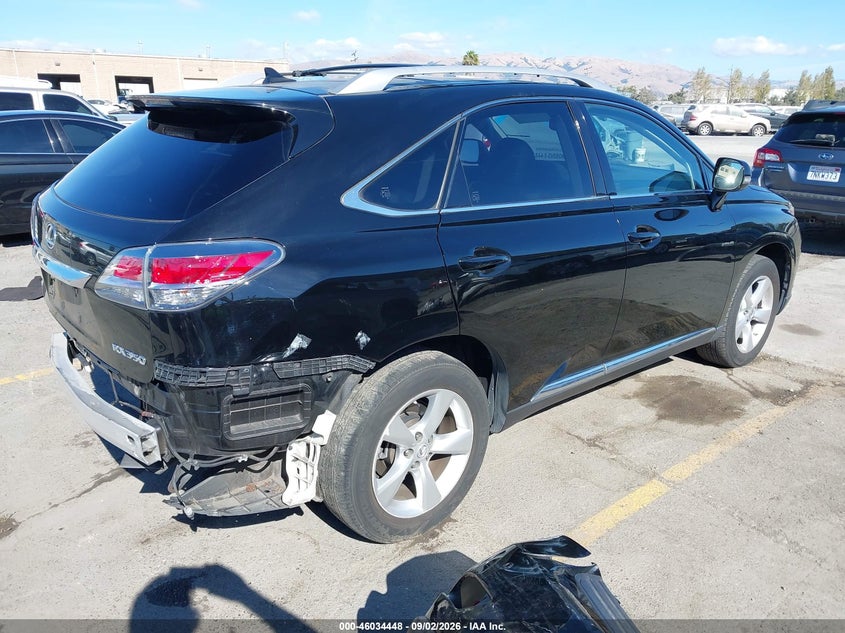 LEXUS RX 350 2013 VIN JTJBK1BA4D2034481