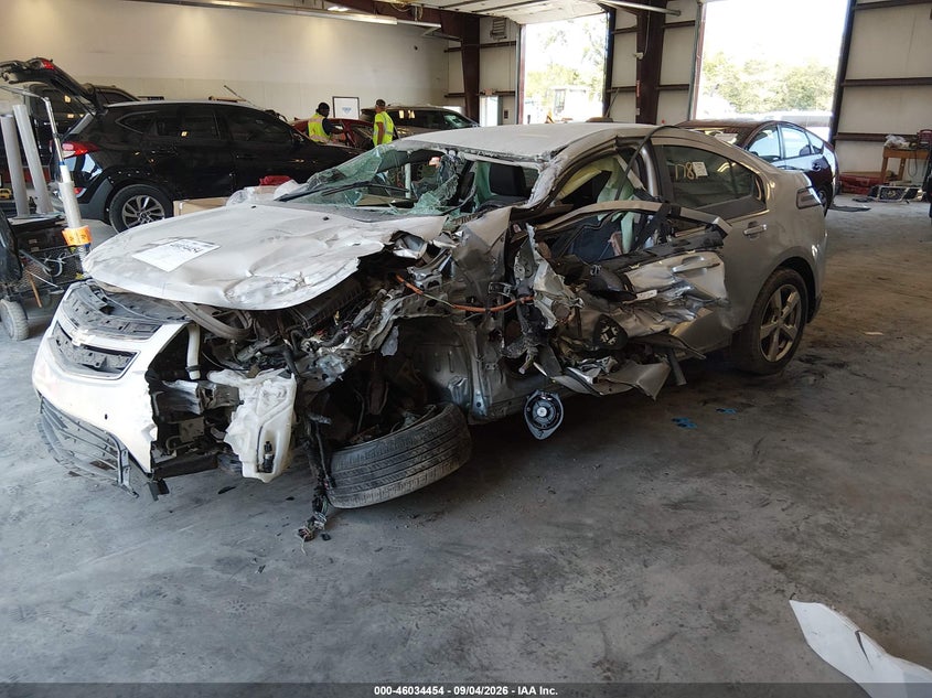 Vin: 1g1rb6e47fu111784, lot: 46533873, chevrolet volt 20152