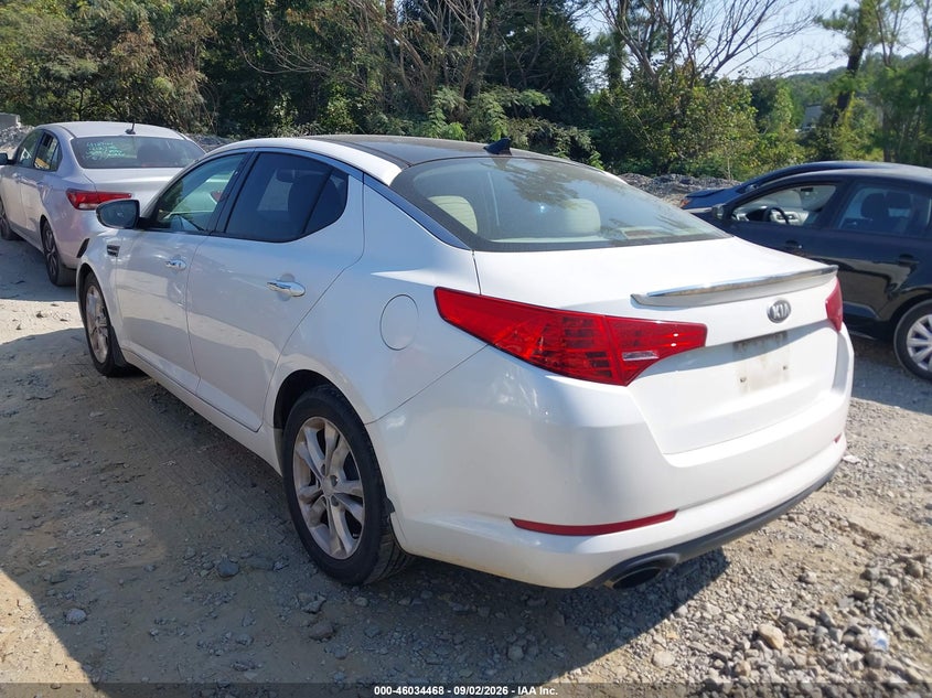 2013 KIA OPTIMA auction photo 3
