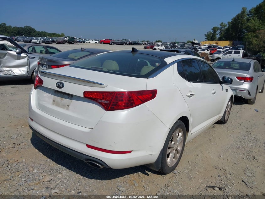 2013 KIA OPTIMA auction photo 4