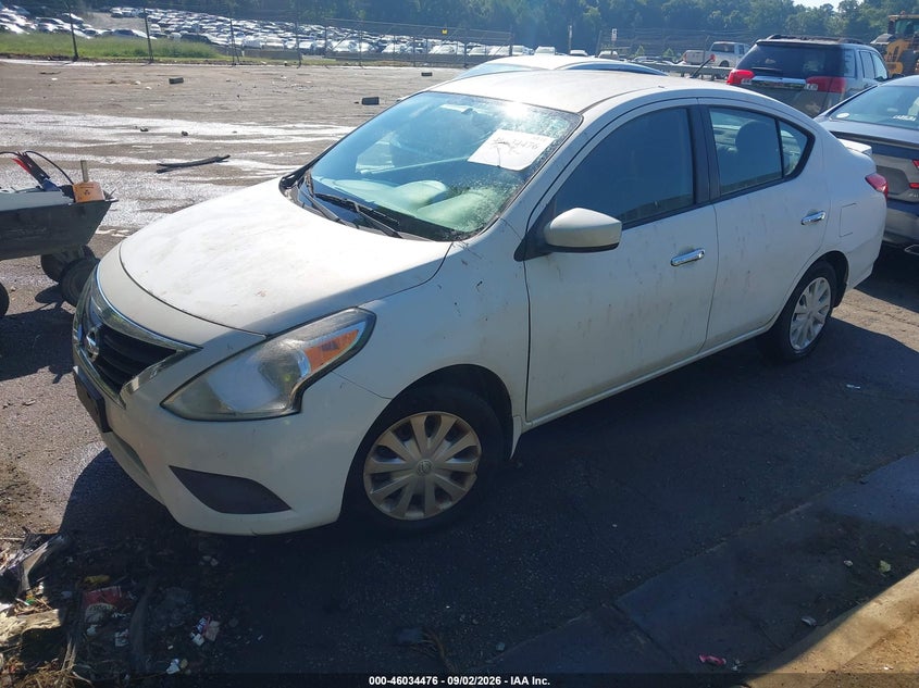 2015 NISSAN VERSA auction photo 2